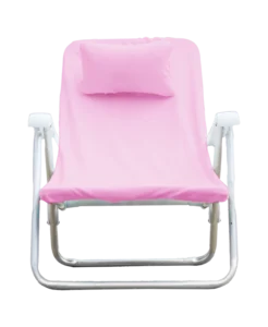 Kit capa de cadeira e travesseiro Rosa bebê