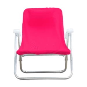 Capa de cadeira de praia atoalhada Pink neon